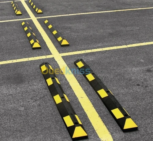 bordures de parking en caoutchouc