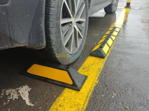 bordures de parking en caoutchouc