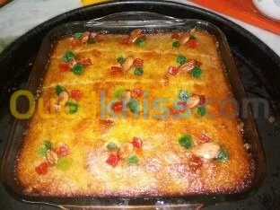 Gâteaux orientaux et secs