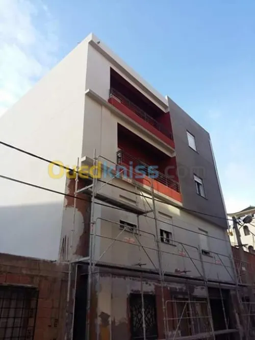 Traitements de façades en monocouche