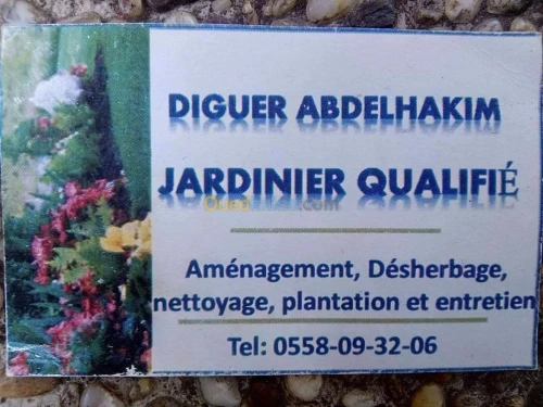 Jardinier califier