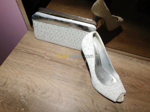 Escarpins soirée avec sac