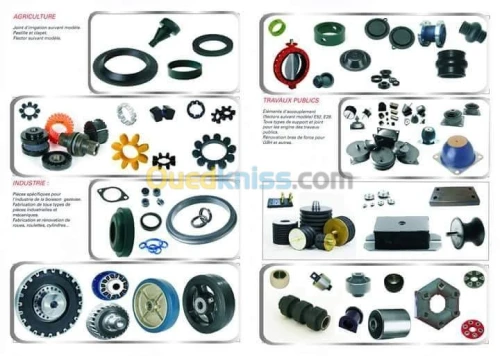 fabrication caoutchouc