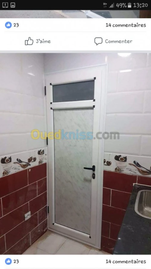 Travaux aluminium et pvc