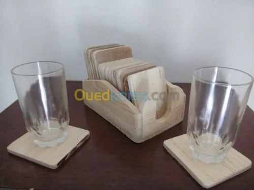Bibelots en bois pour décoration  