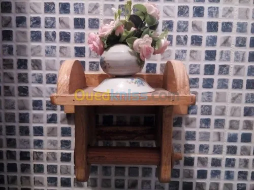 Bibelots en bois pour décoration  