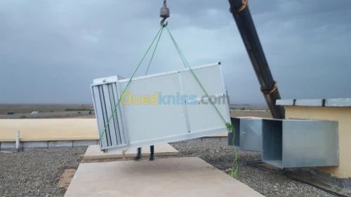 Fabrication des Groupe a eau glacée