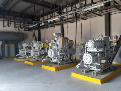 Fabrication des Groupe a eau glacée