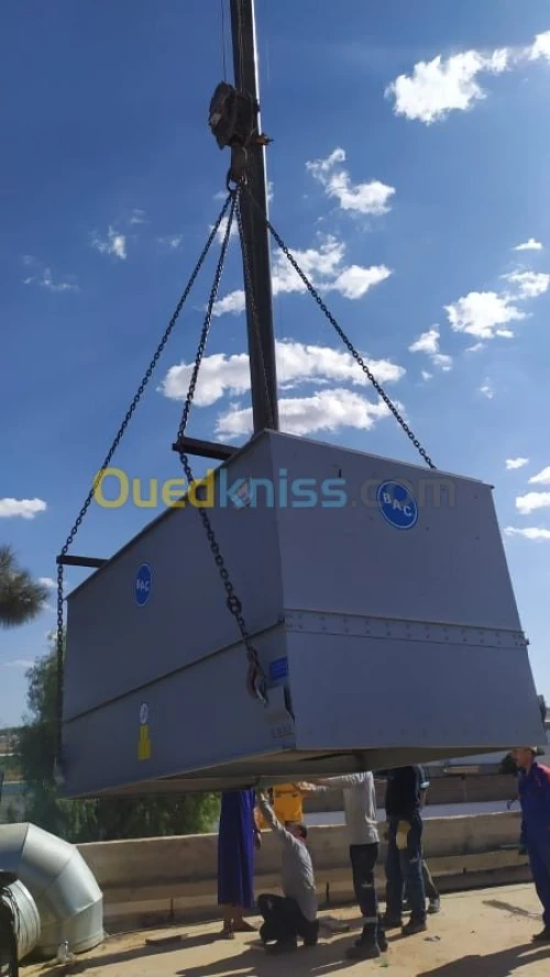 Fabrication des Groupe a eau glacée