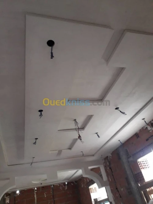 Travaux de decoration plâtre 
