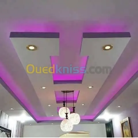 Travaux de decoration plâtre 