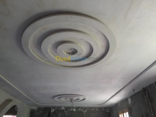 Travaux de decoration plâtre 