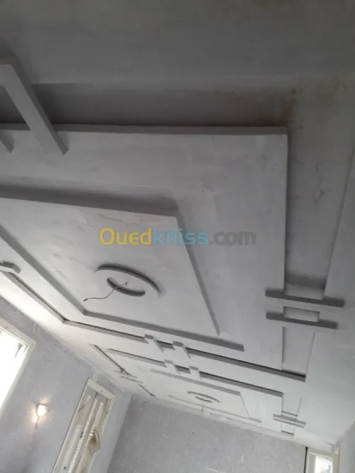 Travaux de decoration plâtre 