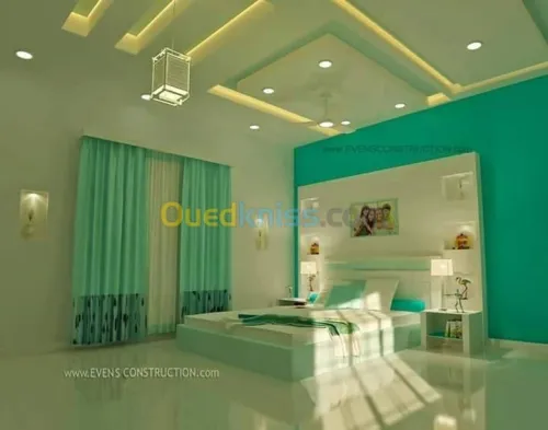 Travaux de decoration plâtre 