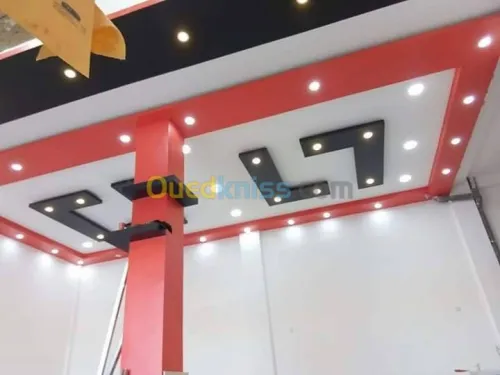 Travaux de decoration plâtre 