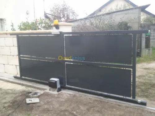 Portails automatiques, Rideaux éléctri