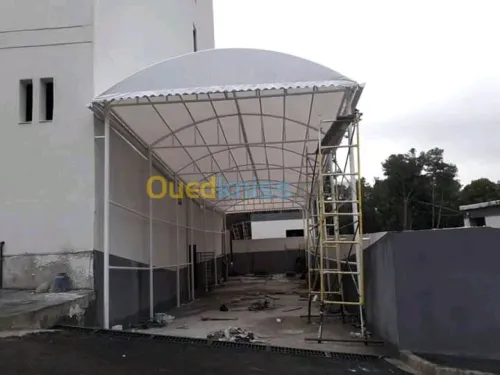 Fabrication chapiteau