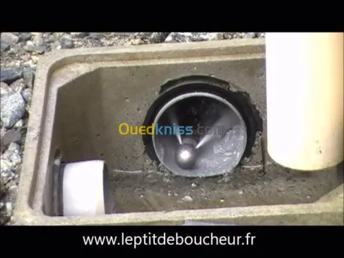 Débouchage curage canalisation vidange
