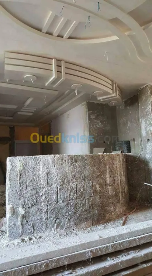 travaux placo