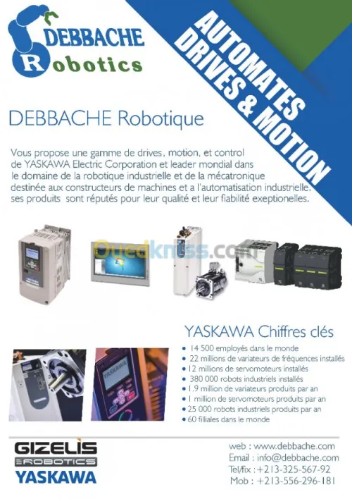 Robotique, automatisme, mécatronique, 