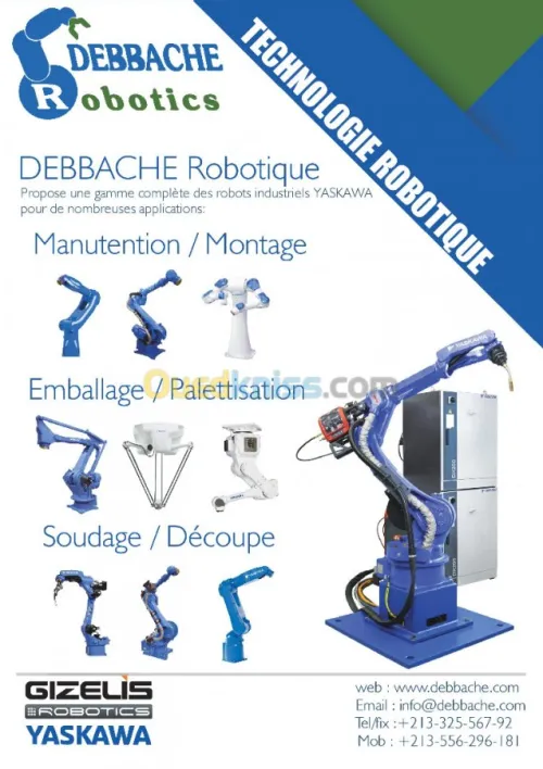 Robotique, automatisme, mécatronique, 