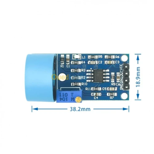 Capteur arduino courant AC 5A monophasé 