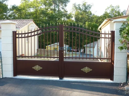 Rideau électrique portaille et barreau