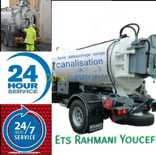 Curage debouchage canalisation Vidange