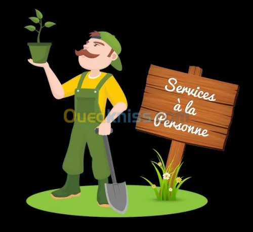 services de  jardinage professionnels