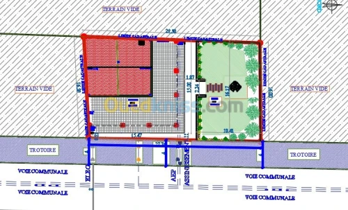Etude  d'architecture et de génie civil