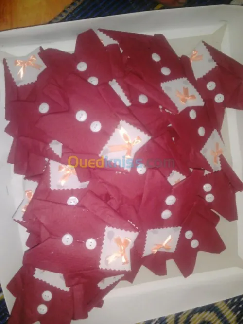 decoration des serviettes en papier 