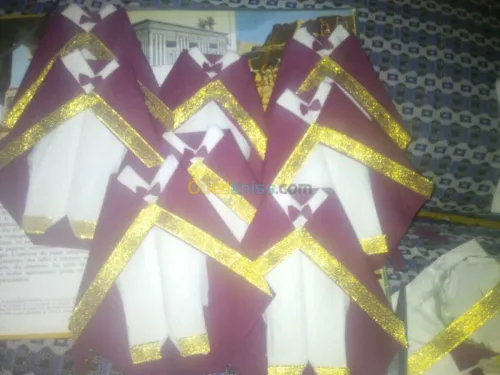 decoration des serviettes en papier 
