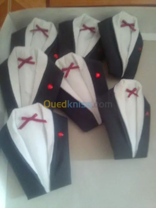 decoration des serviettes en papier 