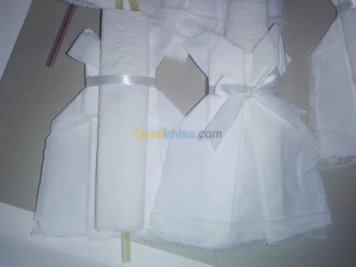 decoration des serviettes en papier 