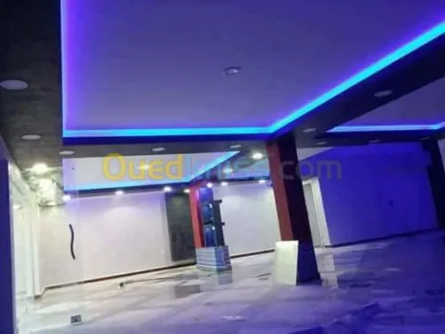 Plafond démontable et pvc