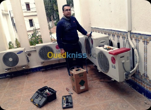 installation et réparation climatiseur et frigo