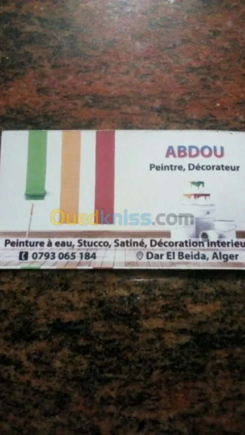 Peintre pro tout types de peinture 