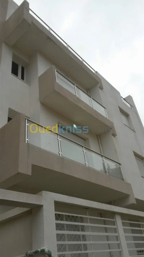 rampe d'escalier en inox