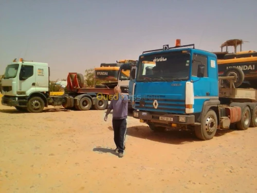 Transport d'engins