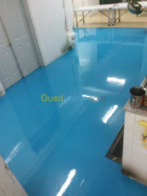 Epoxy resine traitement et revêtement