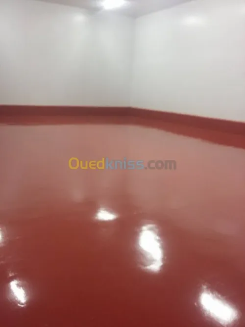 Epoxy resine traitement et revêtement