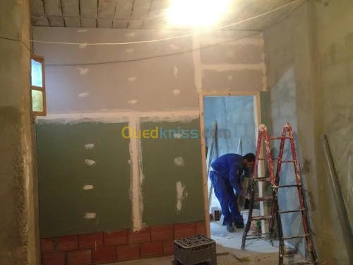 Décoration: Placoplatre/Pvc/Electr