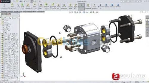 Conception  CAO  3D  SOLIDWORKS  