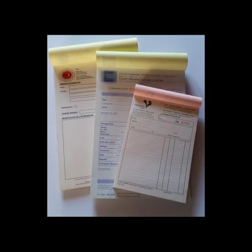 Carnet NCR Autocopiant A7,A6,A5,A4