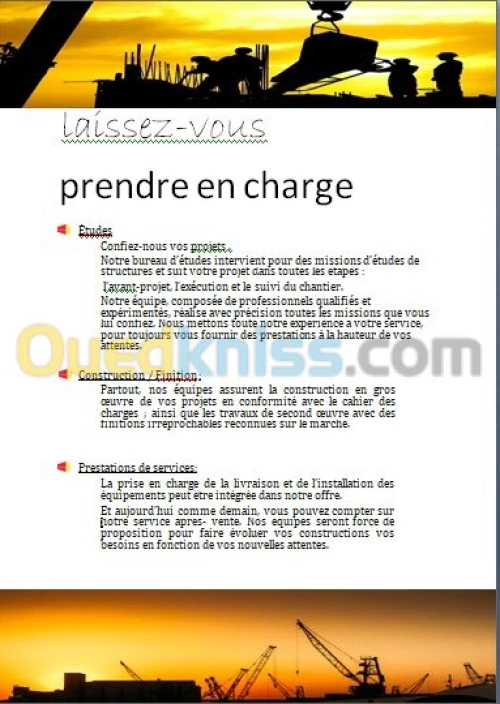Travaux bâtiment 