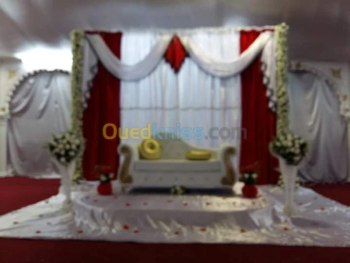 LOCATION DECOR DE MARIAGE ET VESSELLE