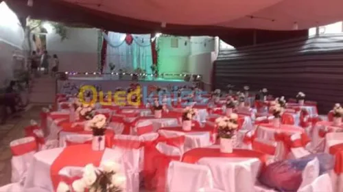 LOCATION DECOR DE MARIAGE ET VESSELLE