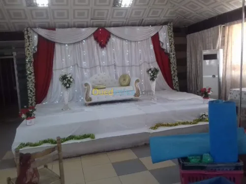 LOCATION DECOR DE MARIAGE ET VESSELLE