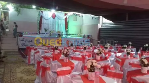 LOCATION DECOR DE MARIAGE ET VESSELLE