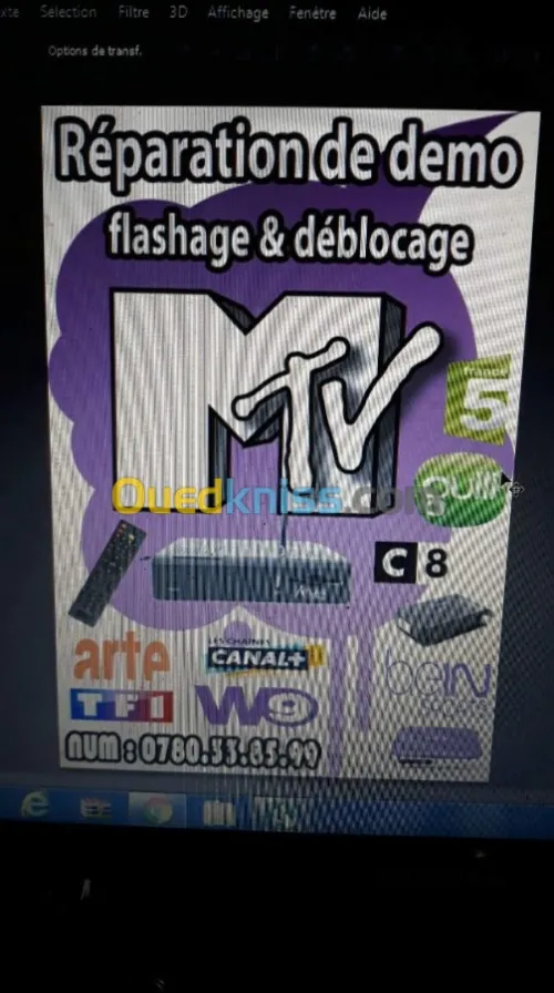 Serveur net et dongle (décodeur)